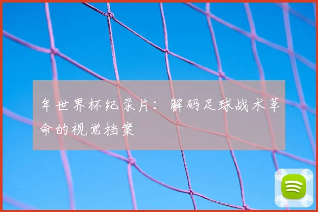 年世界杯纪录片：解码足球战术革命的视觉档案